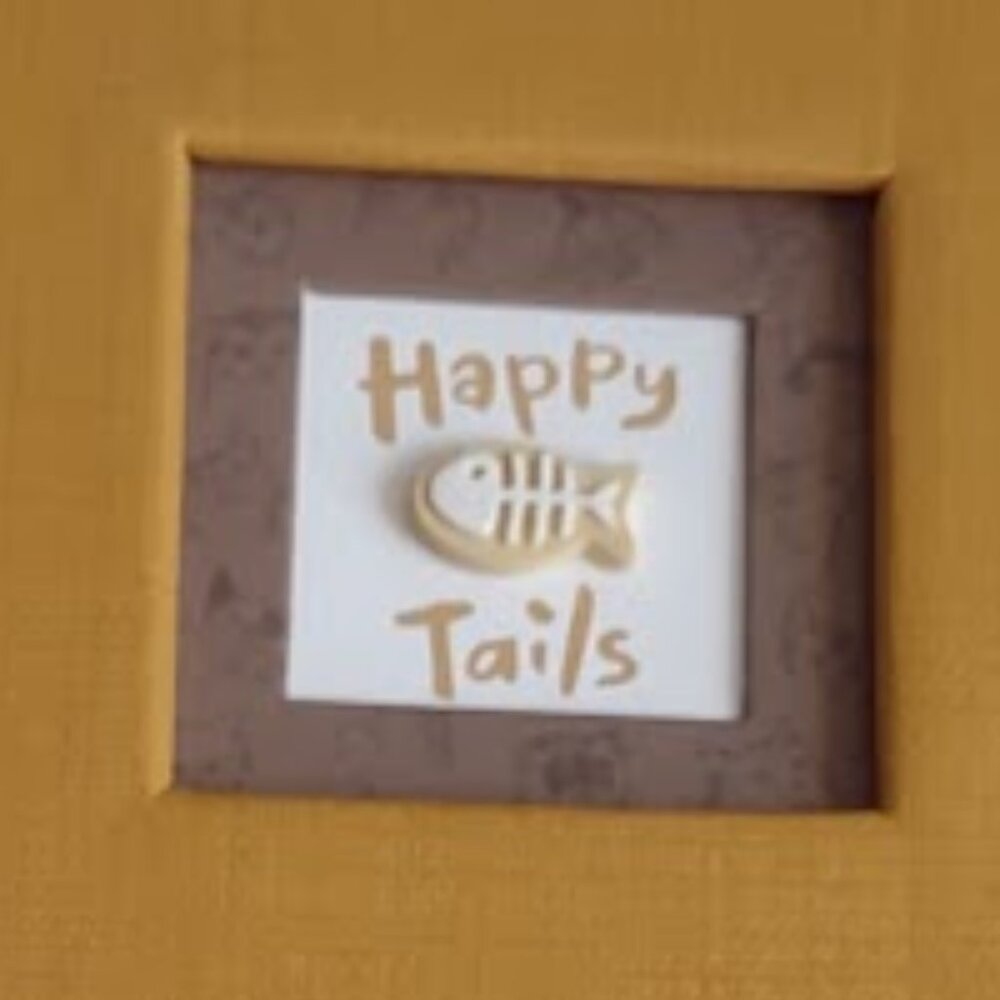 HALLMARK HAPPY TAILS CAT SCRAPBOOK PHOTO ALBUM 6.5" X 7.5" X 1 1/2" UNUSED - Picture 2 of 9